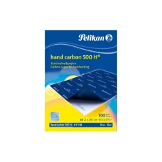 Indigo manual 500H DIN A4 100 coli culoare albastra foto