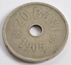 Romania, 20 Bani 1905