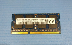 DDR3 RAM laptop memorie HYNIX 8GB 2RX8 PC3L 12800 frecventa 1600 Mhz foto