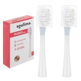 Set 2 capete de schimb pentru periuta sonica Soulima X800, alb