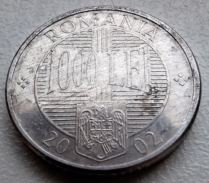 Monedă 1000 lei 2002