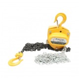 Palan manual cu lant 3m, sarcina maxima 1000kg, carlig cu siguranta 1T Breckner Germany