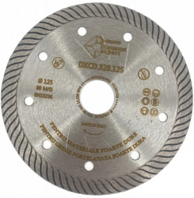 Disc DiamantatExpert pt. Portelan dur, Placi ceramice dure 125x22.2 (mm) Ultra Premium - DXCD.CD.328.125 foto