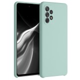 Husa pentru Samsung Galaxy A72, Silicon, Verde, 54359.50, Carcasa, Kwmobile