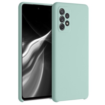 Husa pentru Samsung Galaxy A72, Silicon, Verde, 54359.50 foto