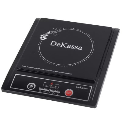 Plita cu inductie 2000W si invelis din ceramica DeKassa DK-2201 foto