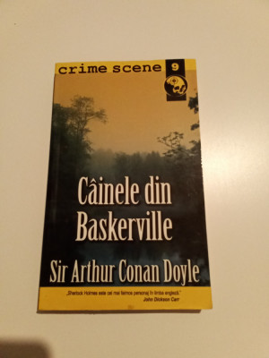 C&amp;Acirc;INELE DIN BASKERVILLE-SIR ARTHUR CONAN DOYLE foto