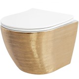 Vas WC Carlo Flat Brush Gold, REA