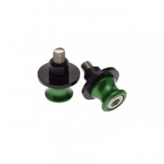 Adaptor pentru bascula moto, stander cu gheare, filet M10x1.5, culoare verde Cod Produs: MX_NEW AW54975