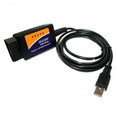 Interfata diagnoza auto OBD2 ELM 327, conectare prin USB foto