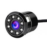 Camera Auto Marsarier cu Vedere Retrovizoare Techstar&reg; IR, 4 LED-uri, Vizionare Nocturna, Unghi 170&deg;, Waterproof, Single
