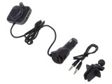 Transmițător FM microSD USB negru 1,2m