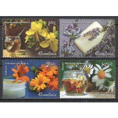 Romania 2015 - LP 2074 - Traieste sanatos - plante medicinale - serie