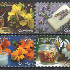 Romania 2015 - LP 2074 - Traieste sanatos - plante medicinale - serie