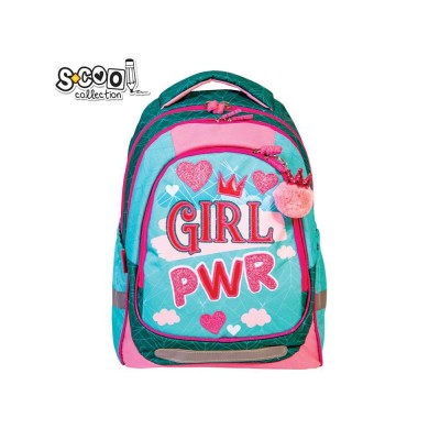 Ghiozdan anatomic LIGHT GIRL POWER, 41 cm &amp;ndash; S-COOL foto