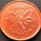 Moneda comemorativa 1 CENT - CANADA, anul 1952 - 2002 *cod 3494 B