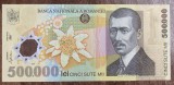 B11 127 - Bancnota foarte veche - Romania - 500000 lei - 2000 - semnatura Ghizari - polimer