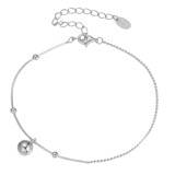 Cumpara ieftin Bratara din argint 925 pentru dama, JW1793, model biluta, placata cu rodiu