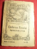 Corneliu Moldovanu- Caderea Rinului -pagini din zile bune si zile rele -Ed.1922