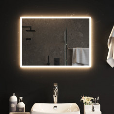 Oglinda de baie cu LED, 50x70 cm GartenMobel Dekor