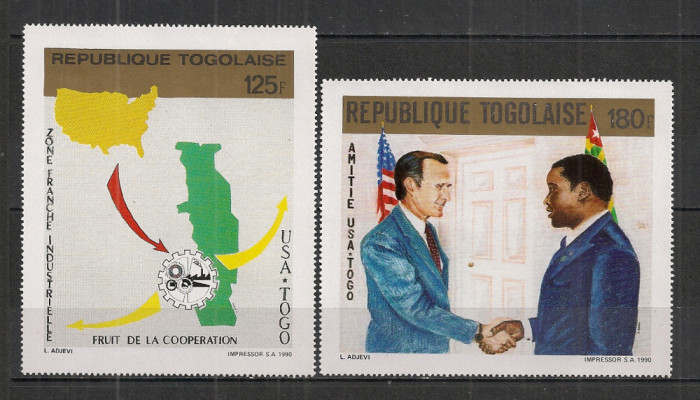 Togo.1990 Cooperarea SUA-Togo ST.318