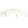 Gossi copertina rezerva acoperis pavilion, alb crem, 3x3 m, 310 g/m2