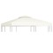 Gossi copertina rezerva acoperis pavilion, alb crem, 3x3 m, 310 g/m2