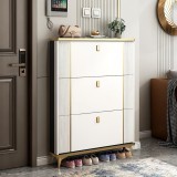 Pantofar 602 MDF White 100x24x118cm, MP