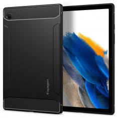 Husa pentru Samsung Galaxy Tab A8 10.5 inch SM-X200/SM-X205 - Spigen Rugged Armor - Black foto