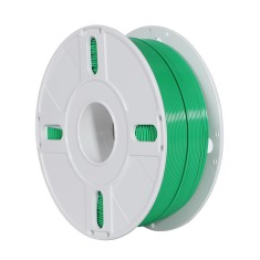 Rola filament VERDE translucent PET-G special pentru litere si reclame luminoase 3D 1Kg 345m 1.75mm