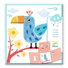 Joc de desen cu sablon Djeco foto