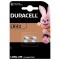 Baterie Duracell, LR43, Set 2 bucati