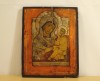 Icoana lipoveneasca &lsquo;Maica Domnului cu Pruncul&rsquo;|lemn pictat| Veche