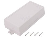 Carcasă universală 74mm x 146mm x 40mm cu lame de fixare