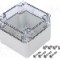 Carcasa policarbonat, 80mmx82mmx65mm, IP66, IP67, FIBOX - PCT 080807