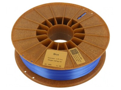 Filament PLA Silk Albastru 1.75mm 800g foto
