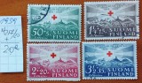 FINLANDA-1939-''CONVENTIA de CRUCE-ROSIE''--Serie completa-stampilat'' -Vezi-Scan