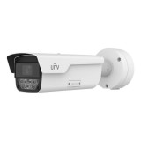 Camera IP ANPR, 4MP, lentila 8-32mm 4X, IR 40m LightHunter, WL 40m, RS485, Alarma, IK10 - UNV IPS-HC264-HDX4-IR-I1 SafetyGuard Surveillance