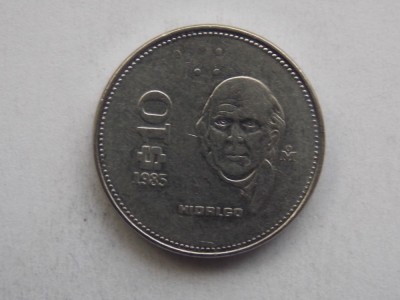10 PESOS 1985 MEXIC foto