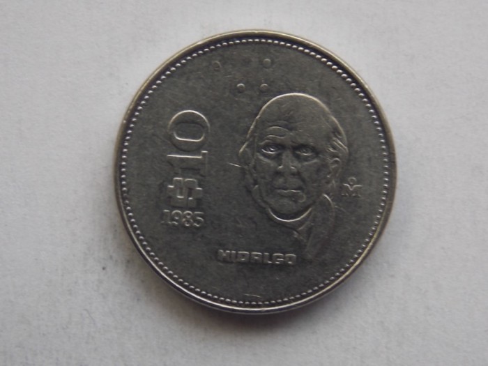 10 PESOS 1985 MEXIC