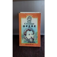 OPERE - ION CREANGA