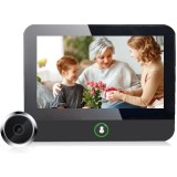 Vizor Electronic Wi-Fi, TSS-S50, Monitor 4.3 Inch LCD, Full HD, Unghi Larg 120&deg;