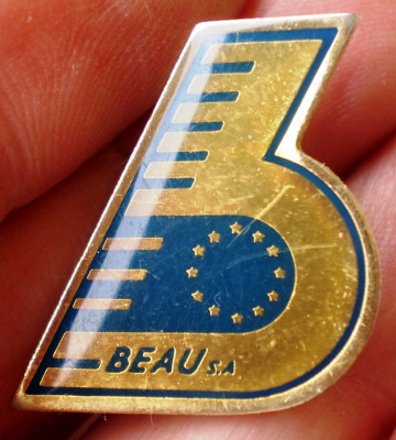 I.277 INSIGNA PIN BEAU S.A. 25mm foto