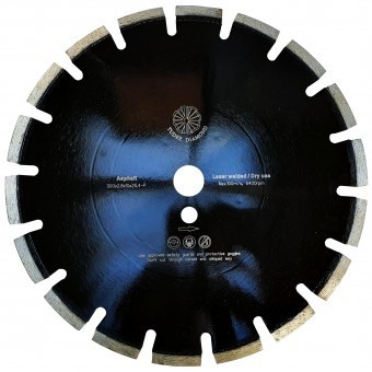 Tudee 300x2.8x10x25.4-P, Disc diamantat asfalt foto
