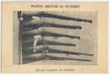 4315 - CRAIOVA, Romania, Military Museum - old postcard - unused
