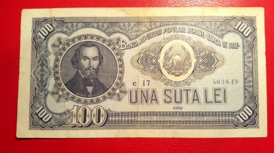 100lei 1952 foto