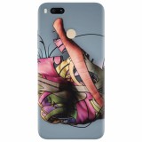 Husa silicon pentru Xiaomi Mi A1, Beautiful Hand Art