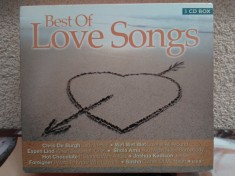 CD - Love Songs - Best Of, Album 3CD&#039;s-Set, Made in The EU.