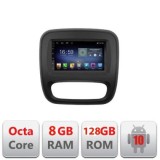 Navigatie Renault Trafic 2014-2017 F-rt09 Octa Core cu Android Radio Bluetooth Internet GPS WIFI DSP 8+128GB 4G v1 CarStore Technology