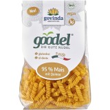 Paste Fusilli din porumb si quinoa Govinda, fara gluten, 250g, eco/bio
